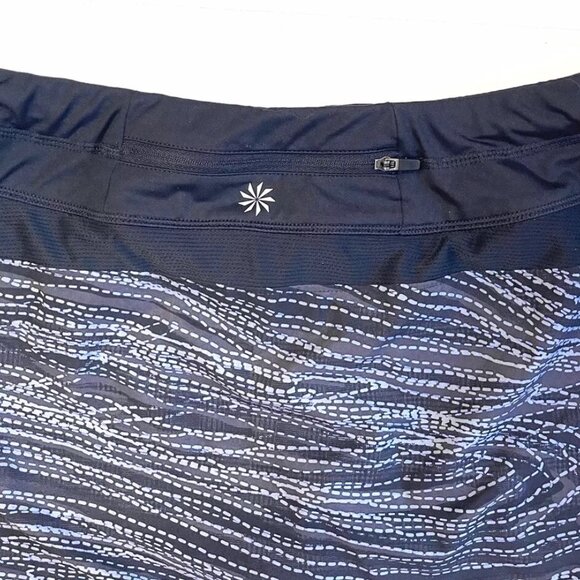 Athleta Black/Gray Size‎ 8 Skort - Picture 3 of 5
